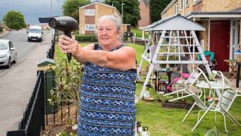 British Grandma 'blows' away speeding drivers with hair dryer radar gun