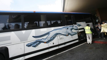 Greyhound bus shooting: Naked California suspect arrested after 1 victim fatally shot, 4 others injured