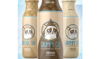 Grumpy Cat expands empire with iced coffee called Grumppuccino