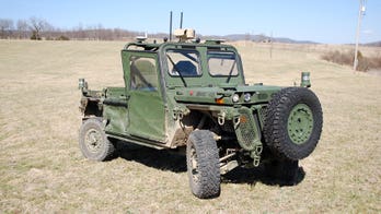 U.S. Marines testing autonomous GUSS off-roader