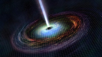 Did a neutron-star collision make a Black Hole?