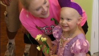 4-year-old battling terminal cancer gets princess-themed room makeover