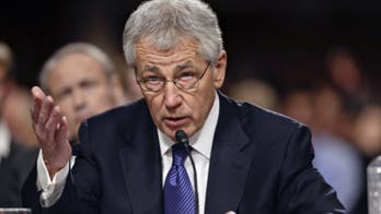 Hagel warns of dangers in deep cuts to defense