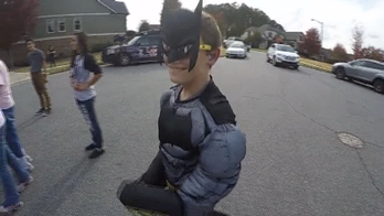 Neighbors give special needs boy who was hospitalized a 'Halloween do-over'