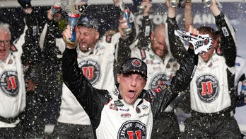 Kevin Harvick wins rain-delayed Atlanta NASCAR race