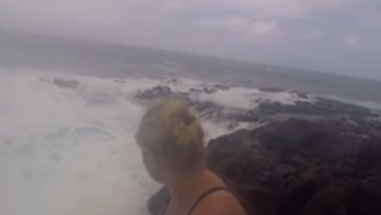 US service member in Hawaii helps save family swept into ocean