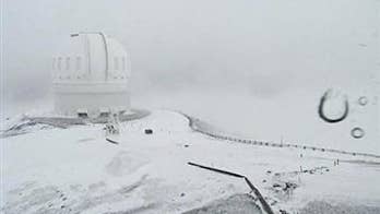 Up to a foot more snow expected for Hawaii mountaintops