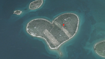 Google Maps users intrigued by heart-shaped island caught on satellite