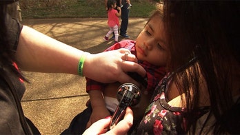 Family hears infant son's donated heart beat inside 2-year-old boy