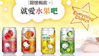 Hello Kitty beer now sold in China