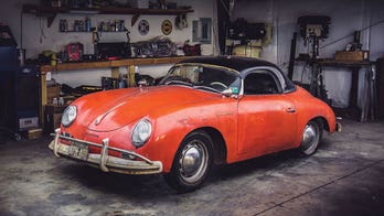 Awoken from its long slumber, 1957 Porsche 356A heads from garage to auction