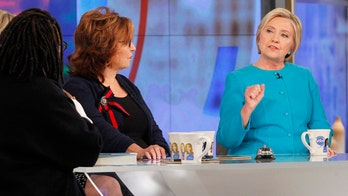 'View' co-hosts slam critics of Hillary Clinton's marriage but Trump-Melania relationship fair game