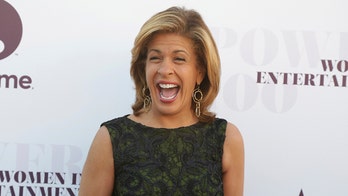 Hoda Kotb catches pregnant model who fainted on air