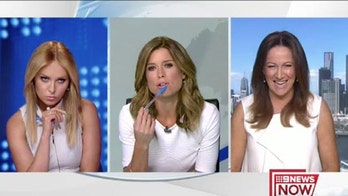 Australian news anchor blasts colleague for wearing similar top