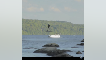 Back to the future! Real-life hoverboard breaks record