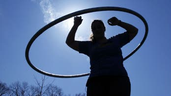 Hula hoop makes comeback as cardio workout gear