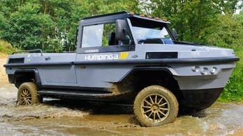 Gibbs Humdinga amphibious truck sailing toward production