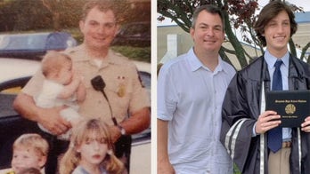 Maryland officer who helped deliver teen 18 years ago surprises him at high school graduation