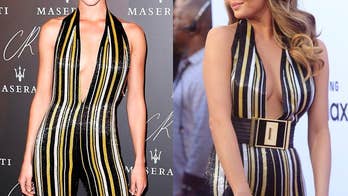 Who Wore Balmain Better: Chrissy Teigen or Rosie Huntington-Whiteley?