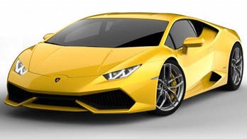 Lamborghini Huracán LP 610-4 storms in