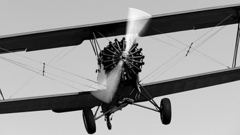 You know you're riding in an old plane when...