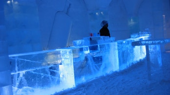 Epic bars made completely out of ice