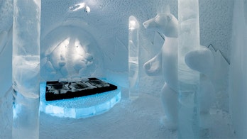 Sweden's Ice Hotel allows guests to design their own $231G suite that melts
