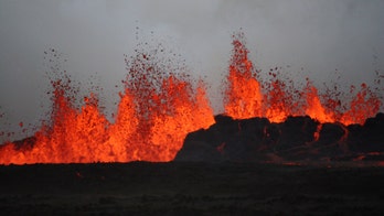 What is it like to be swallowed by lava?