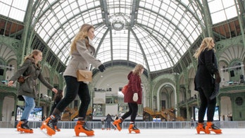 Ice rink opens in Paris' elegant Grand Palais, for skaters  and wannabes