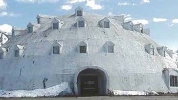 Abandoned igloo hotel on sale for just $300,000