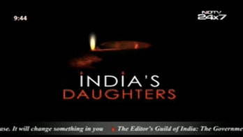 India’s NDTV makes on-screen protest against rape doc ban