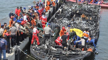 23 dead, 17 missing after ferry catches fire in Indonesia