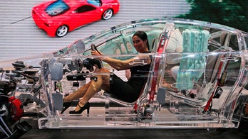 Transparent car spotted at Frankfurt Motor Show