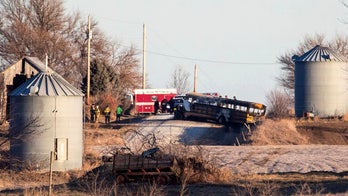 School bus erupts in flames, killing student and driver in Iowa