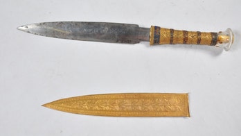Study confirms King Tut's dagger was made with iron from a meteorite