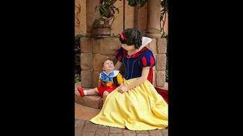 Video of 2-year-old boy 'falling in love' with Snow White goes viral