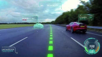 Jaguar’s “Virtual Windscreen” turns real life into a video game