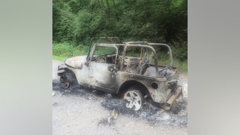 Authorities investigate Jeep Wrangler burned in fireworks fiasco