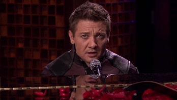 Jeremy Renner takes on Ed Sheeran song