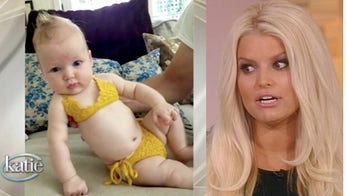 Jessica Simpson slammed for dressing four-month-old daughter Maxwell in bikini