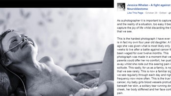 Father shares photo of daughter near end of cancer battle to raise awareness