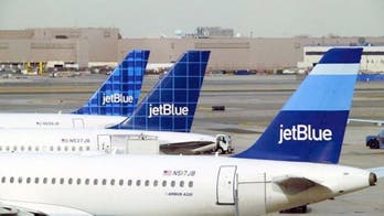 JetBlue flight delayed after truck carrying toilet waste gets wedged under aircraft