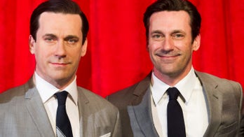 Jon Hamm unveils his wax statue at Madame Tussauds