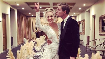 'Big Bang Theory' star Kaley Cuoco marries Karl Cook in horse-themed ceremony