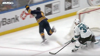 Evander Kane scores game-winner then immediately faceplants into boards