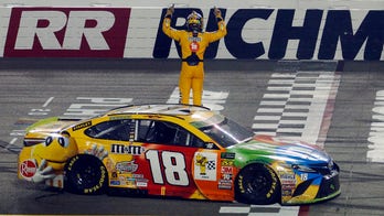 Kyle Busch wins NASCAR Richmond race from the back of the pack
