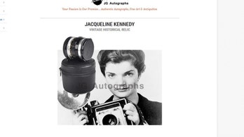 Jackie Kennedy's personal photo gear up for sale on eBay