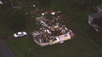 Possible tornado destroys homes on Maryland's Kent Island as storm leaves thousands without power