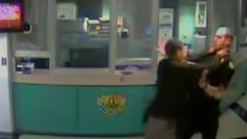 Jailhouse brawl: Deputies duke it out on video