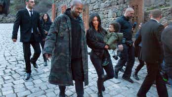 Kim Kardashian, Kanye West and North visit Israel